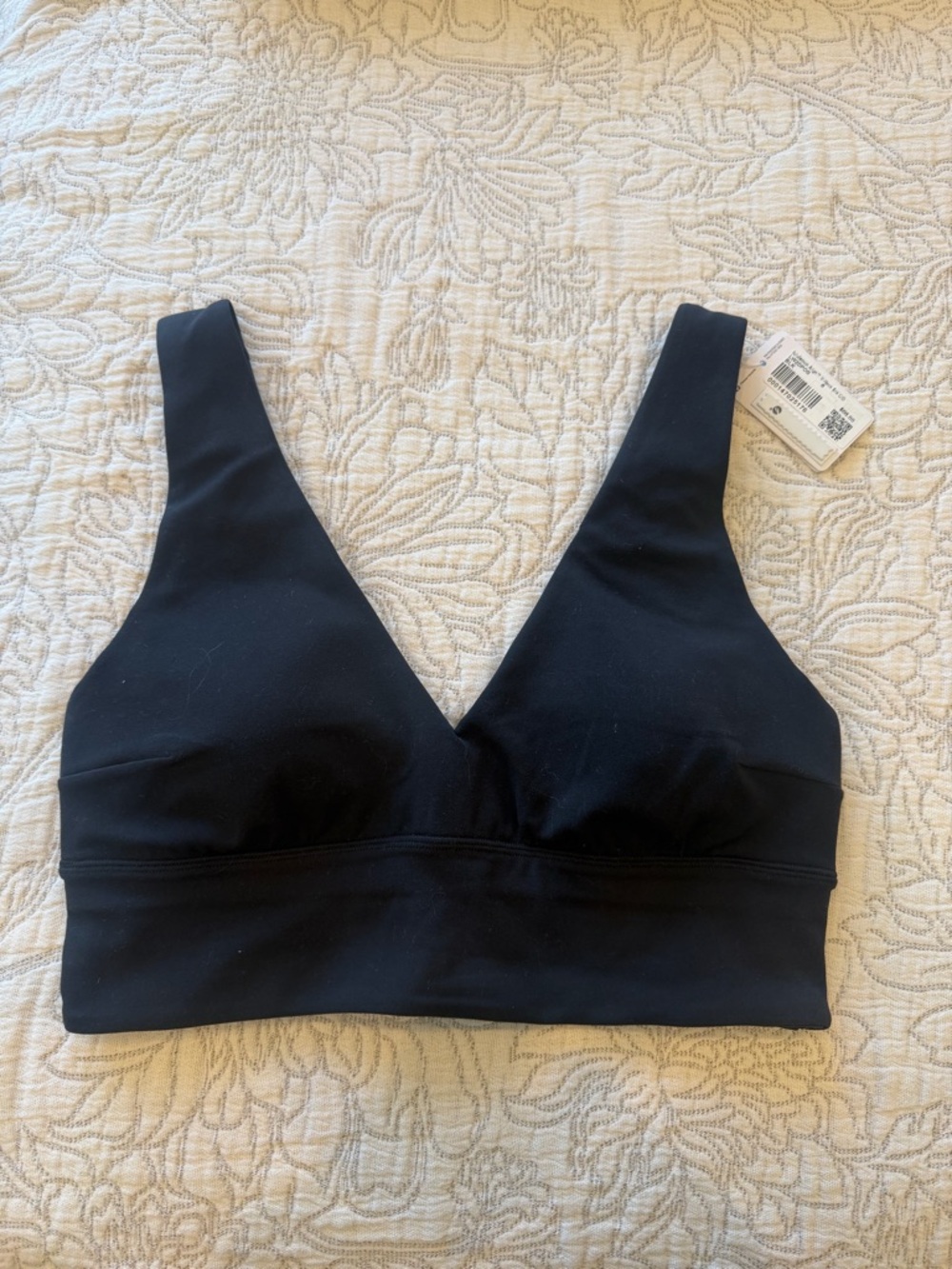lululemon athletica Black V-Neck Bra